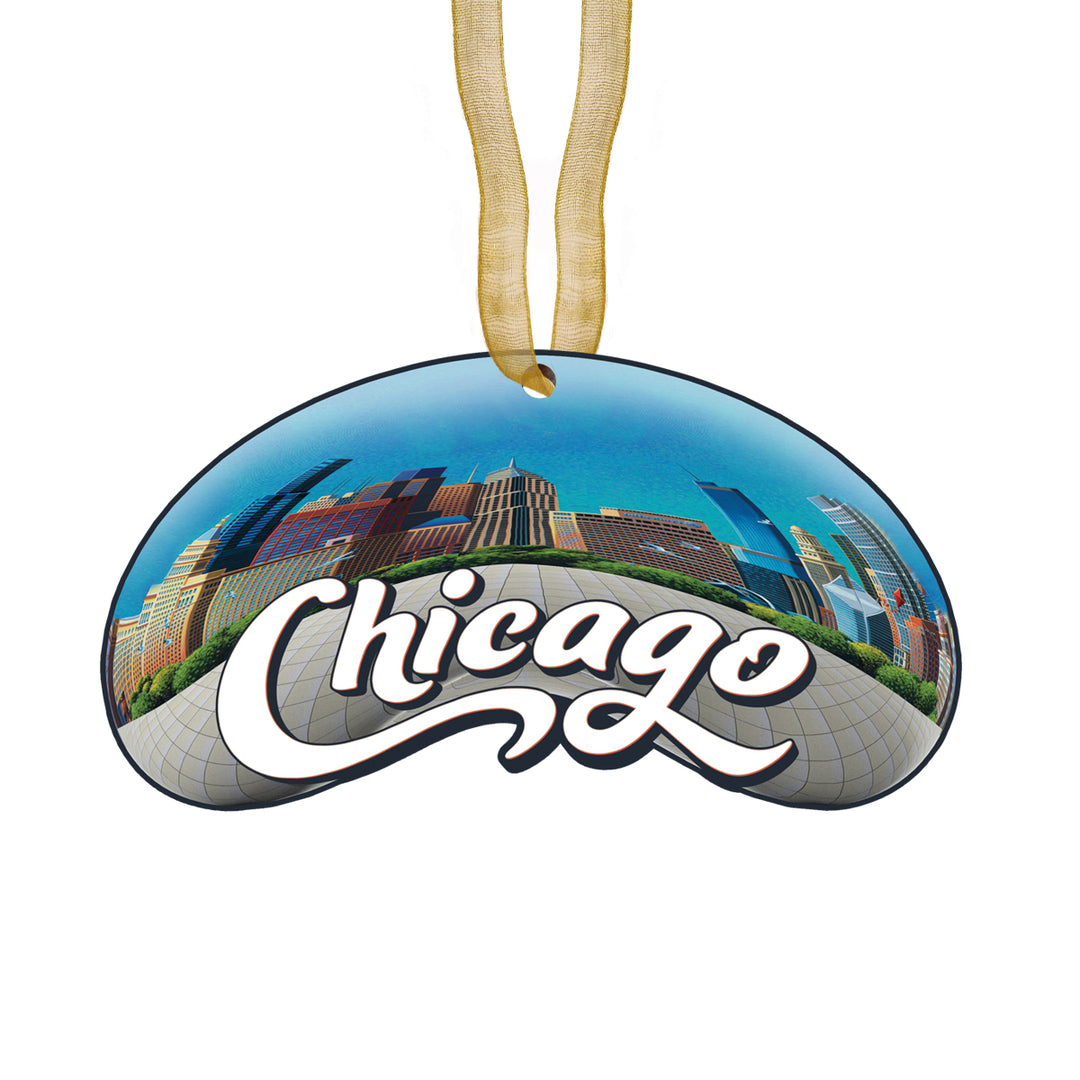 Chicago Bean - Ornament
