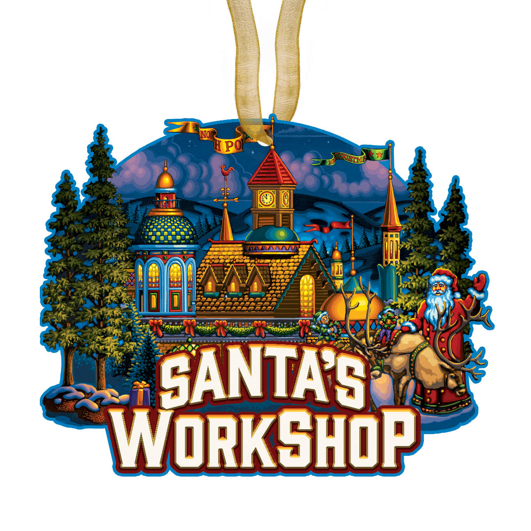 Santa's Workshop - Ornament