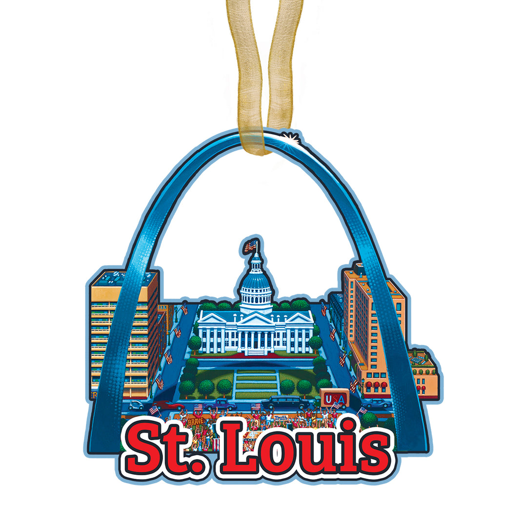 st. louis arch key chain