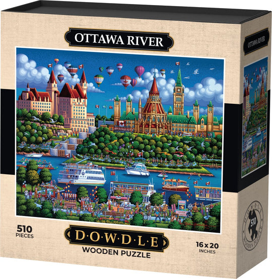 Ottawa River - Wooden Puzzle