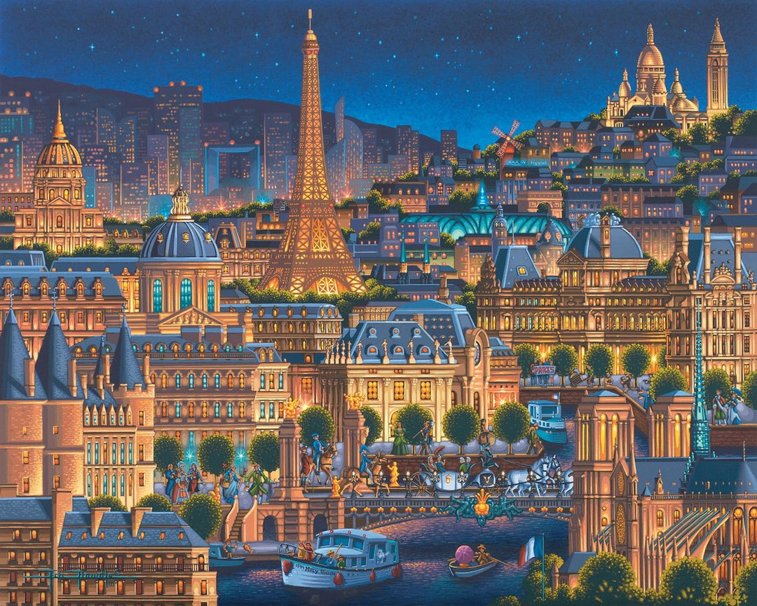 Paris City of Lights - Personal Puzzle - 210 Piece