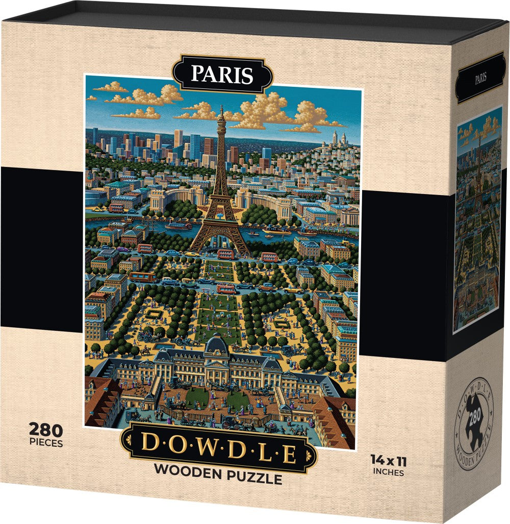 Paris - Wooden Puzzle