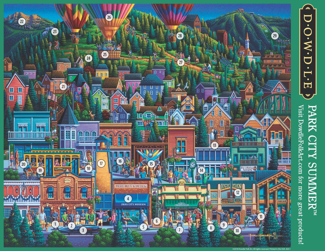 Park City Summer - Mini Puzzle - 250 Piece