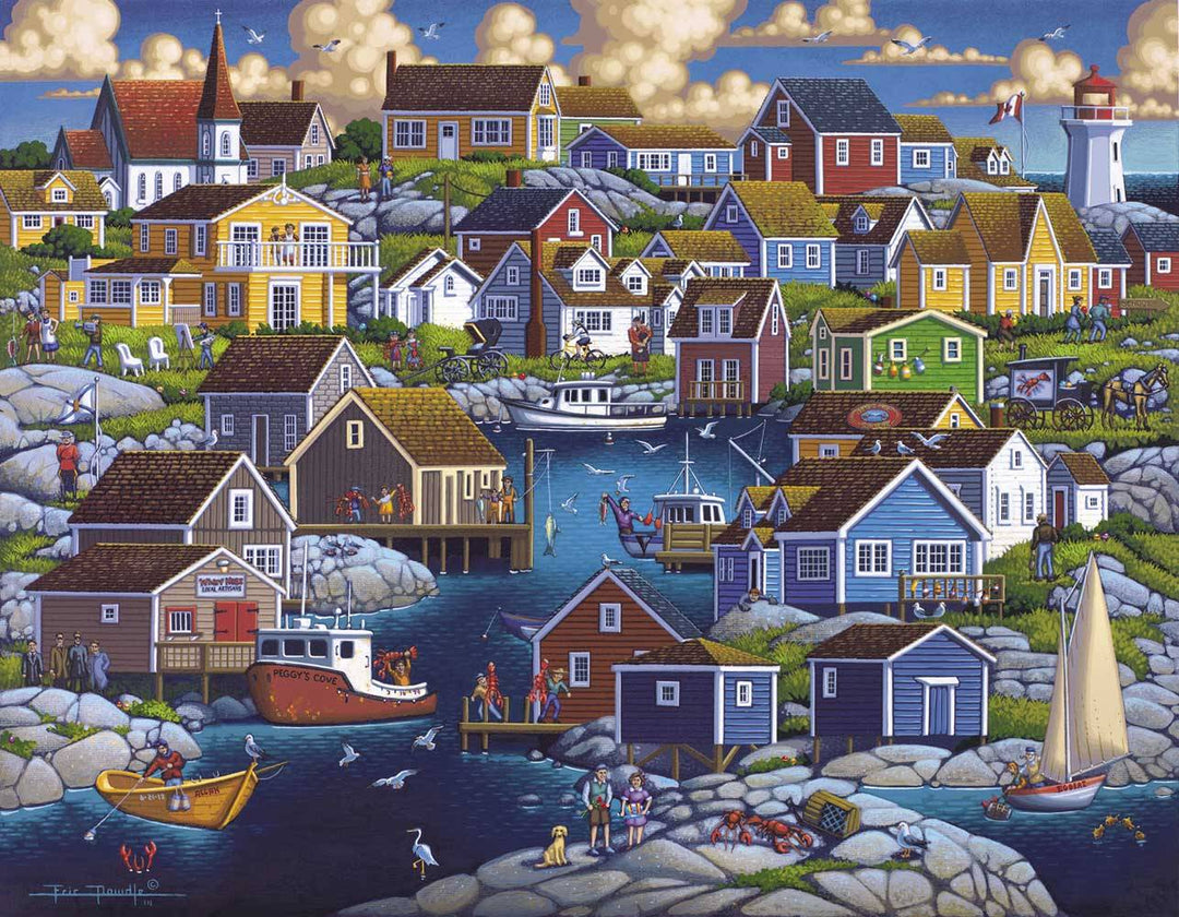 Peggy's Cove Canvas Gallery Wrap