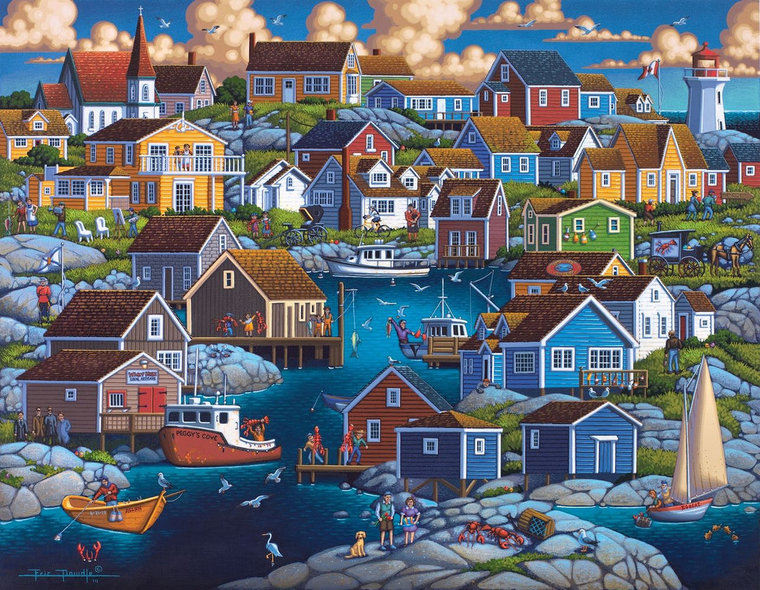 Peggy's Cove - Wooden Puzzle