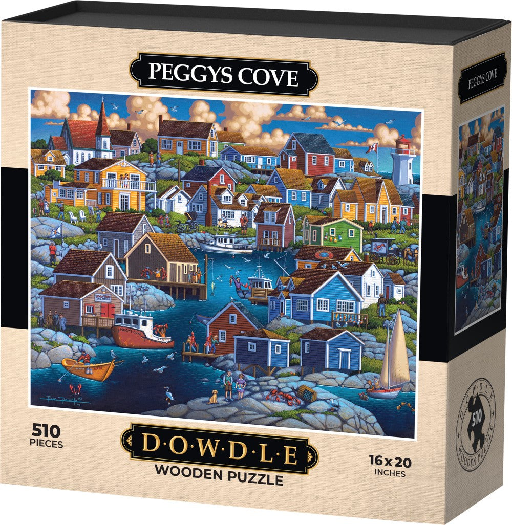 Peggy's Cove - Wooden Puzzle