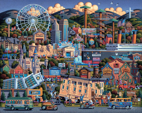 Pigeon Forge - Wooden Puzzle