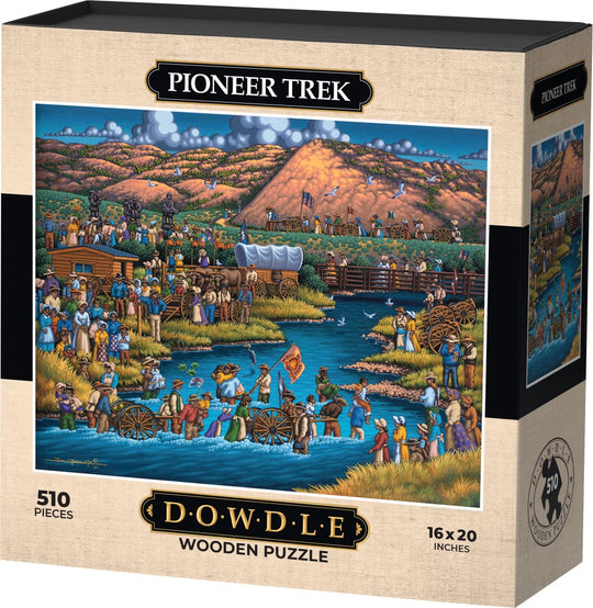 Pioneer Trek - Wooden Puzzle