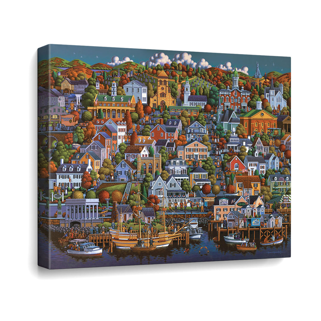 Plymouth Canvas Gallery Wrap