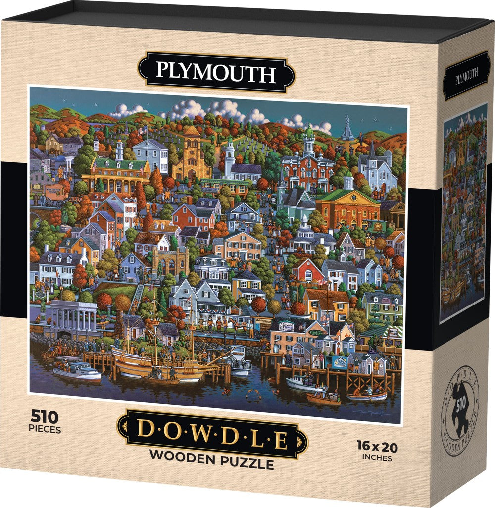 Plymouth - Wooden Puzzle