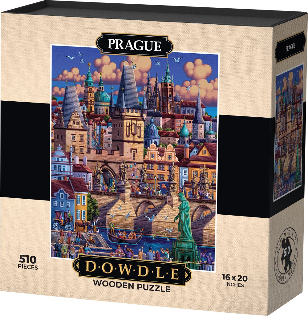 Prague - Wooden Puzzle
