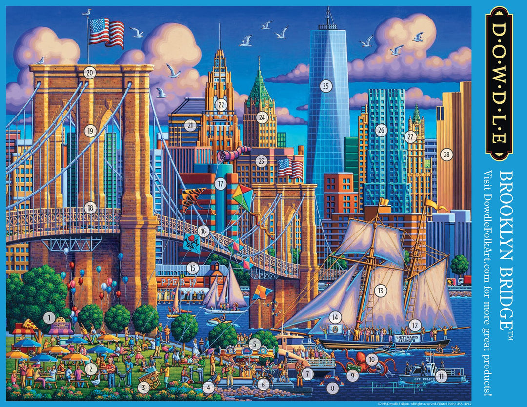 Brooklyn Bridge - Mini Puzzle - 250 Piece