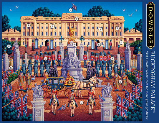 Buckingham Palace - 1000 Piece