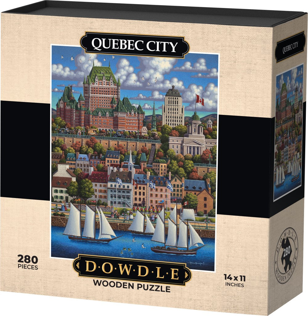 Québec City - Wooden Puzzle