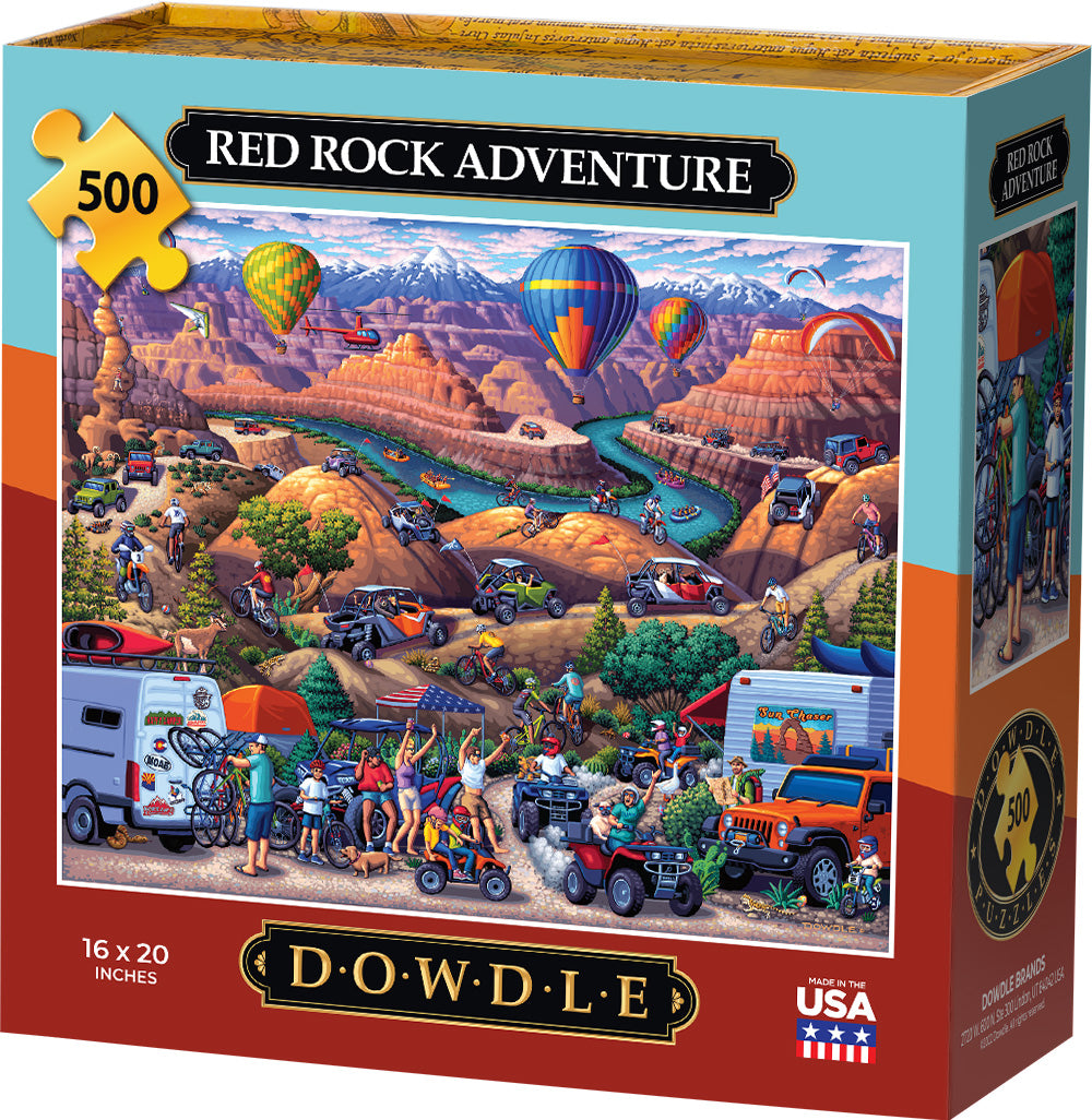 Red Rock Adventure - 500 Piece
