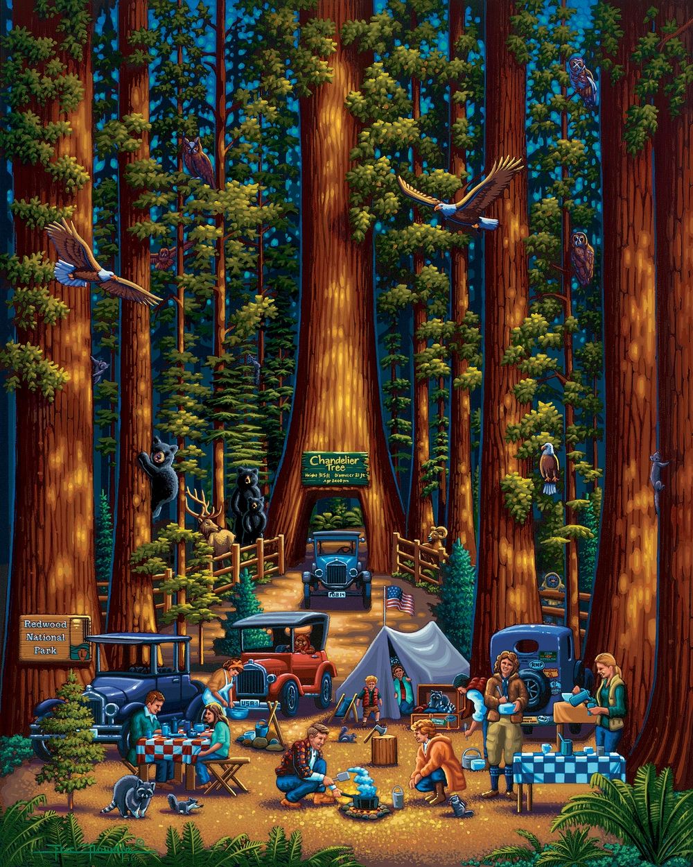 Redwood - Wooden Puzzle