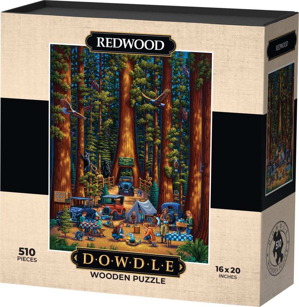 Redwood - Wooden Puzzle