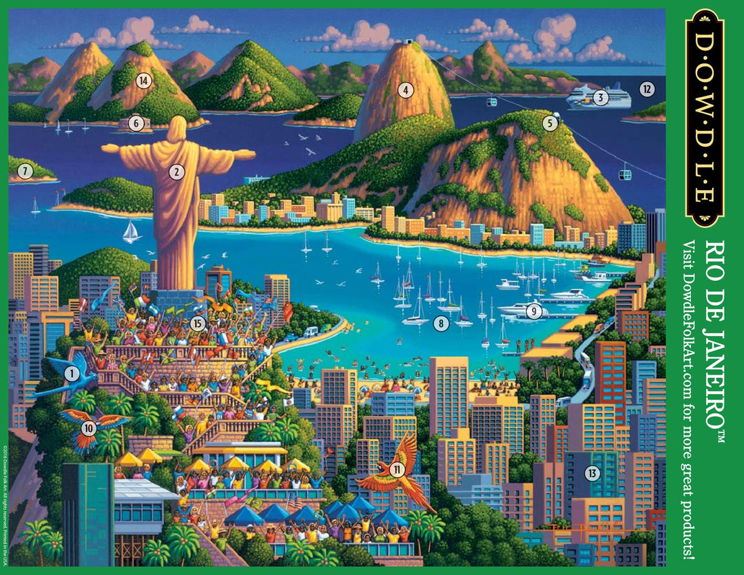 Rio De Janeiro - 500 Piece
