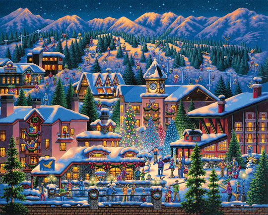 Rocky Mountain Christmas - 1000 Piece