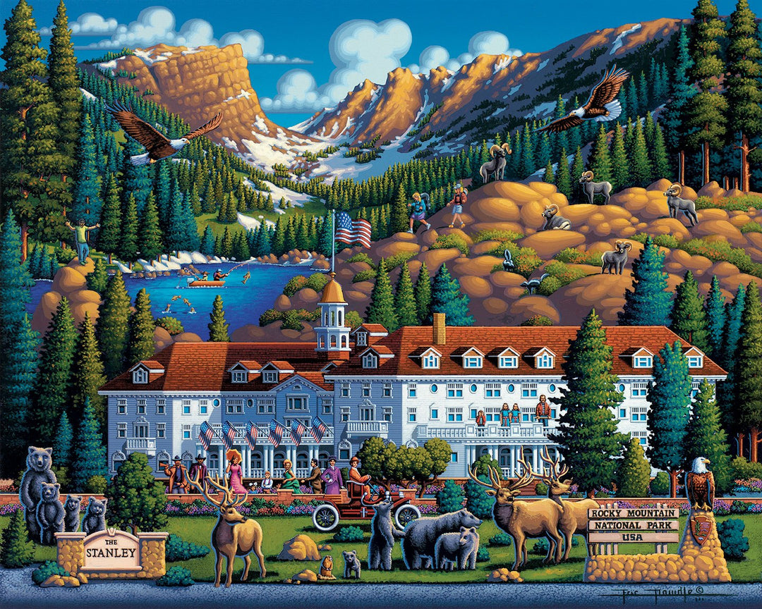Rocky Mountain National Park Canvas Gallery Wrap