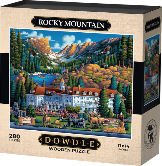 Rocky Mountain National Park - Wooden Puzzle