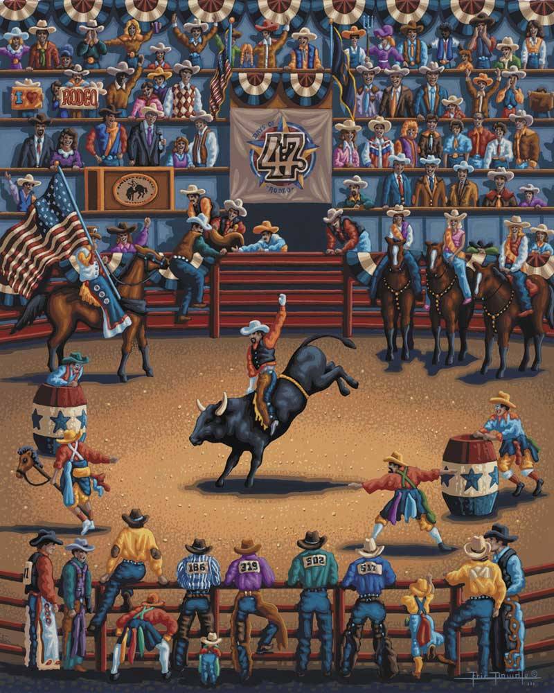 Rodeo Days Poster Print