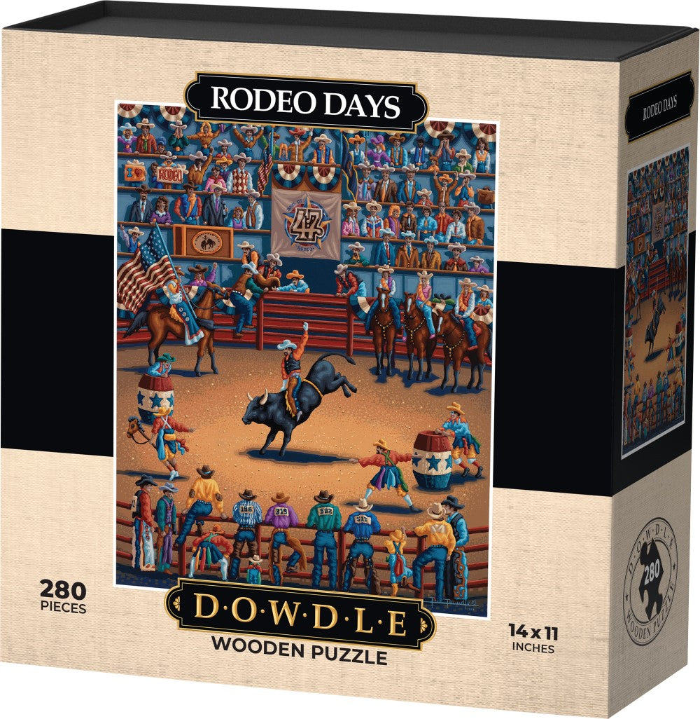 Rodeo Days - Wooden Puzzle