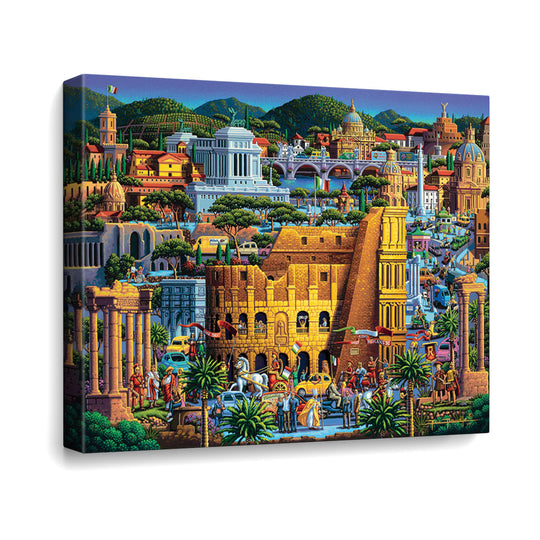 Rome Canvas Gallery Wrap
