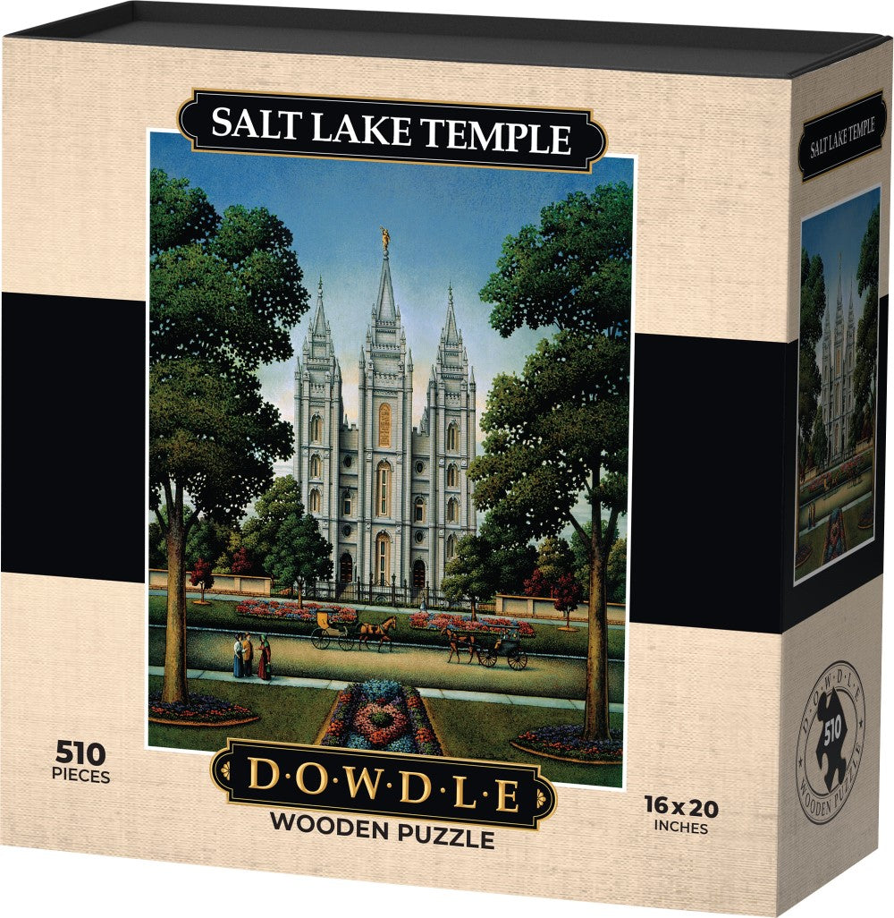 Salt Lake Temple - Wooden Puzzle