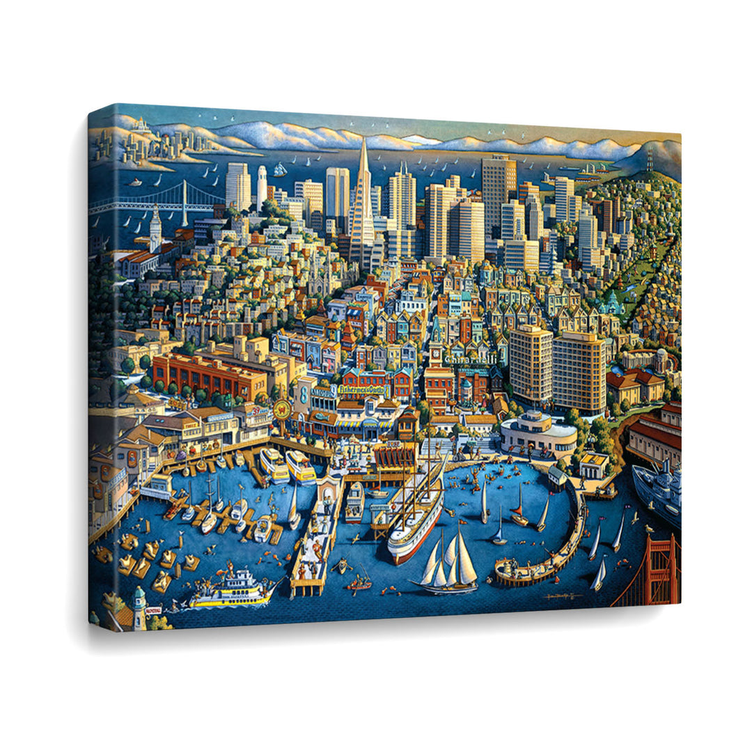 San Francisco Canvas Gallery Wrap