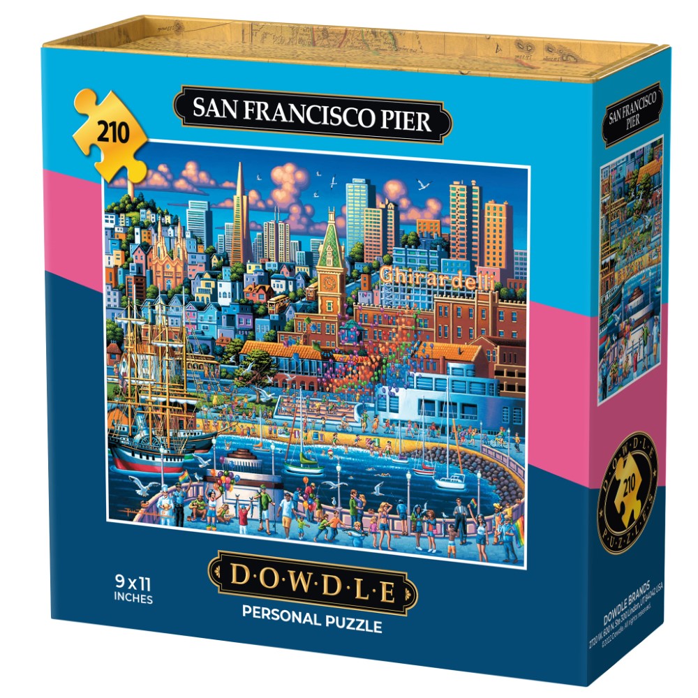 San Francisco Pier - Personal Puzzle - 210 Piece