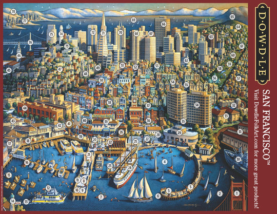 San Francisco Canvas Gallery Wrap
