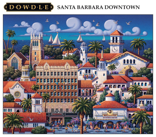 Santa Barbara Downtown - 500 Piece
