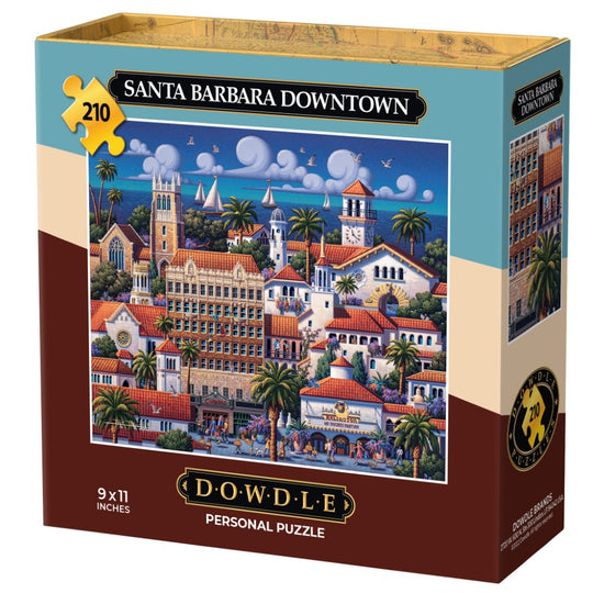 Santa Barbara Downtown - Personal Puzzle - 210 Piece