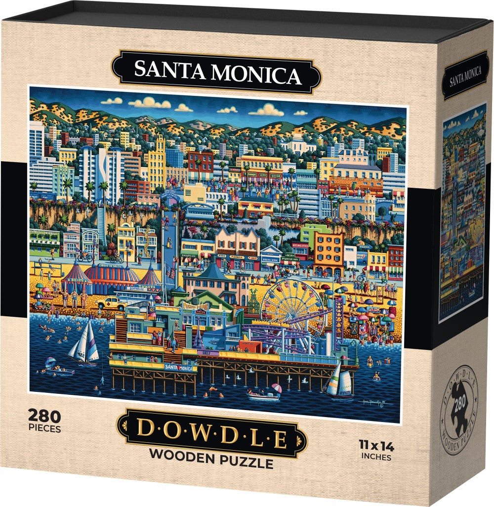 Santa Monica - Wooden Puzzle