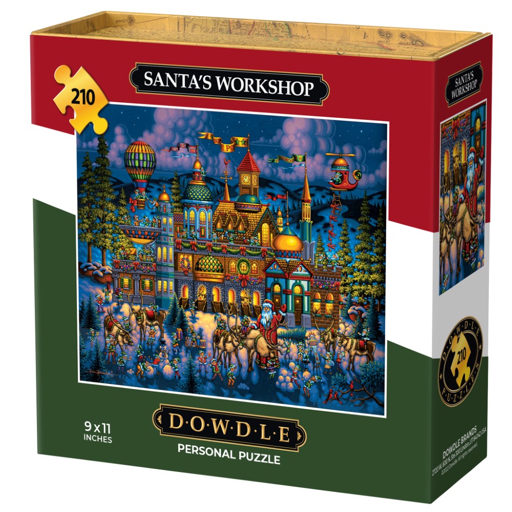 Santa's Workshop - Personal Puzzle - 210 Piece