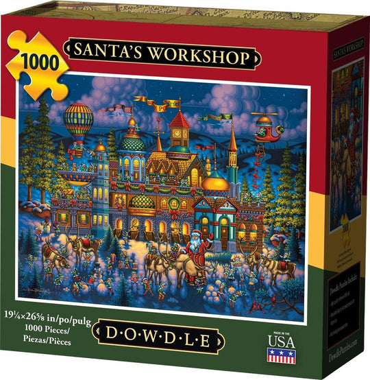 Santa's Workshop - 1000 Piece