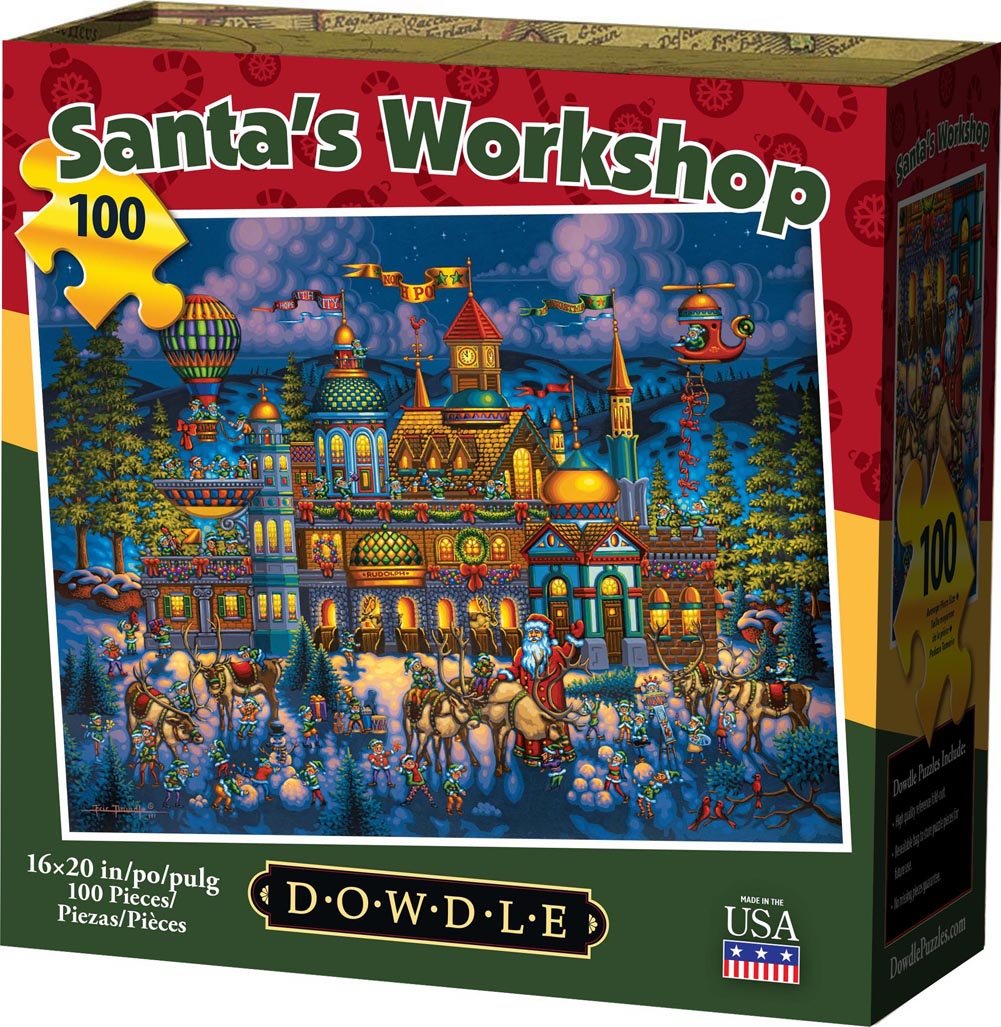 Santa's Workshop - 100 Piece