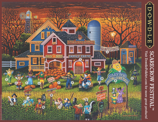 Scarecrow Festival Canvas Gallery Wrap