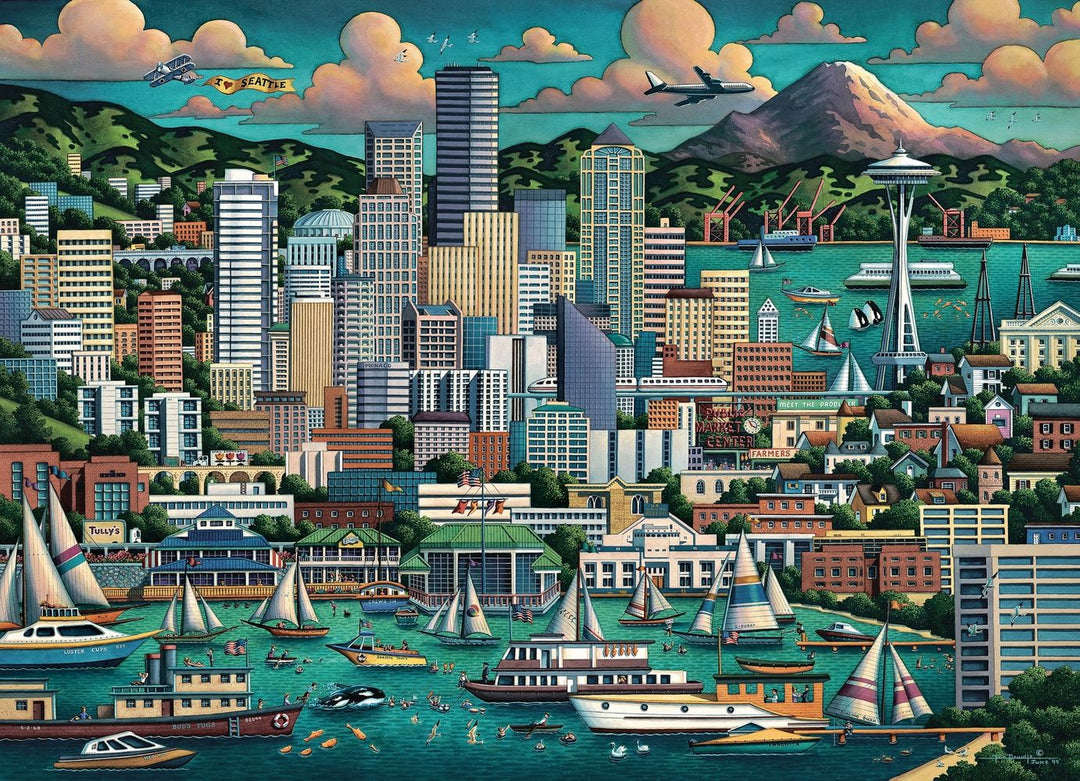 Seattle - Wooden Puzzle