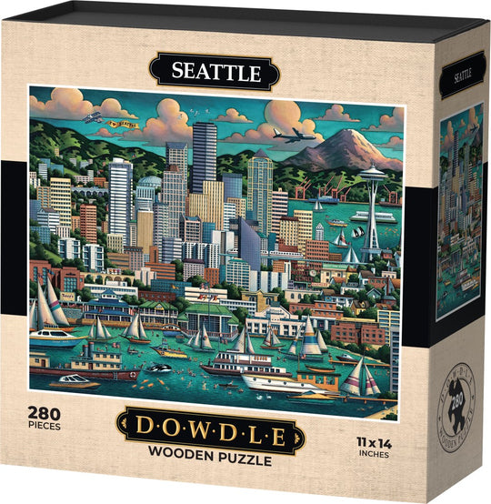 Seattle - Wooden Puzzle