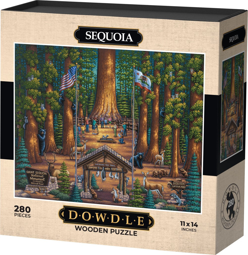 Sequoia National Park - Wooden Puzzle
