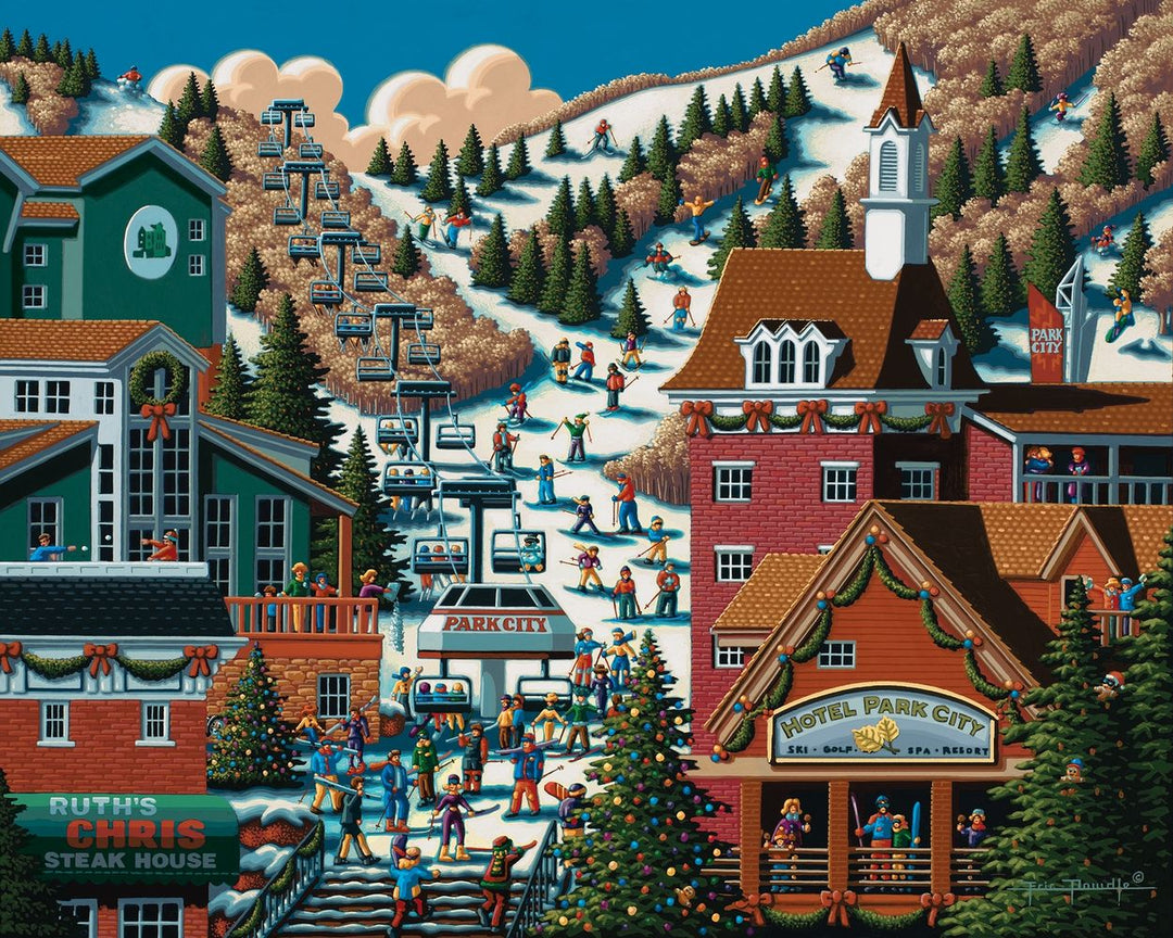 Ski Park City - Personal Puzzle - 210 Piece