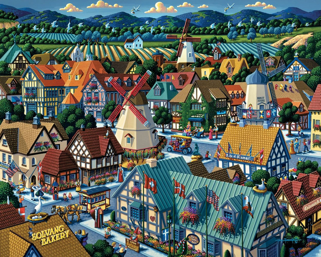 Solvang - Wooden Puzzle