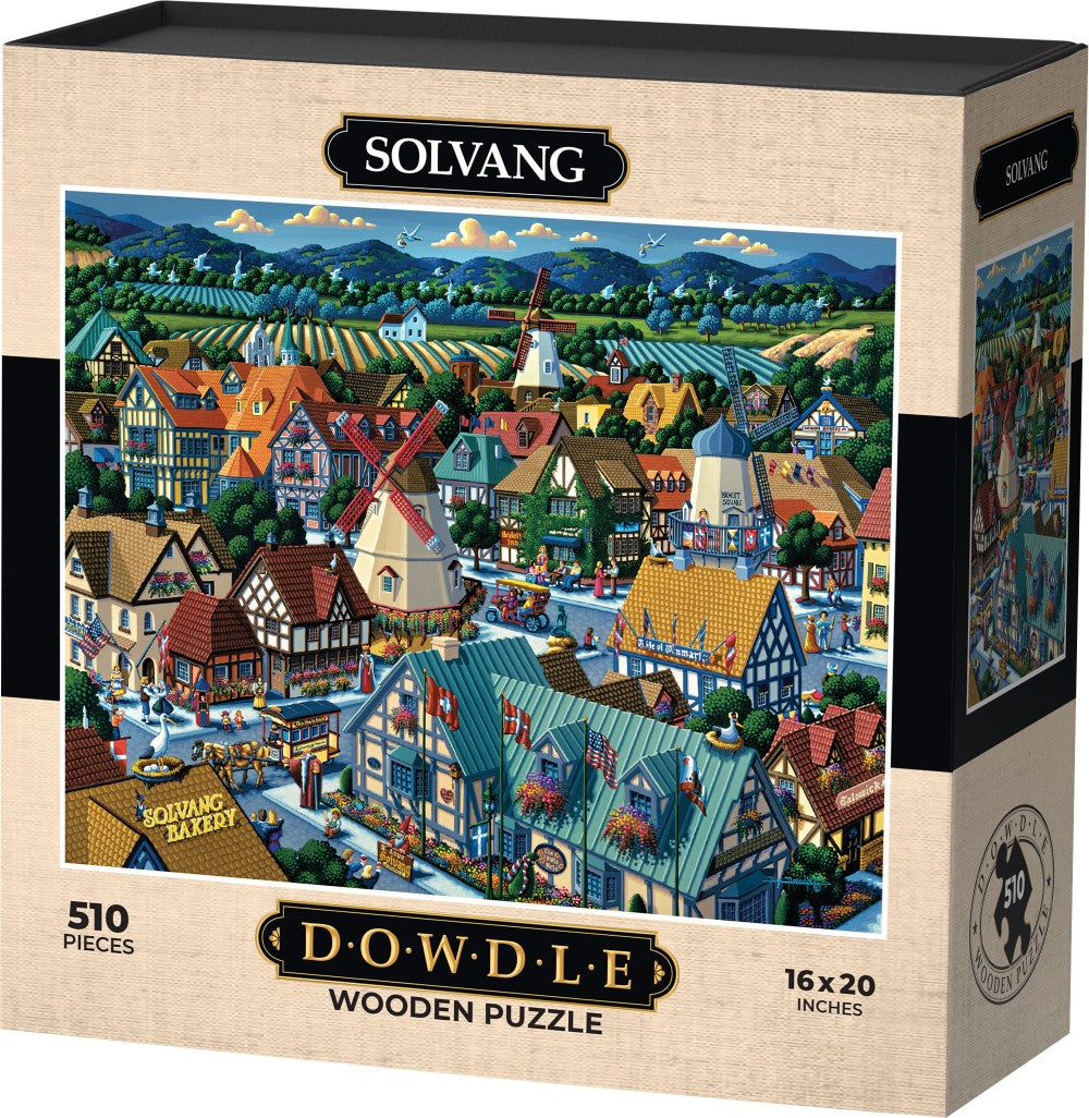 Solvang - Wooden Puzzle
