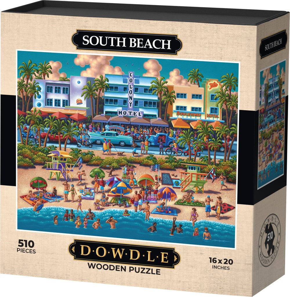 South Beach - Wooden Puzzle