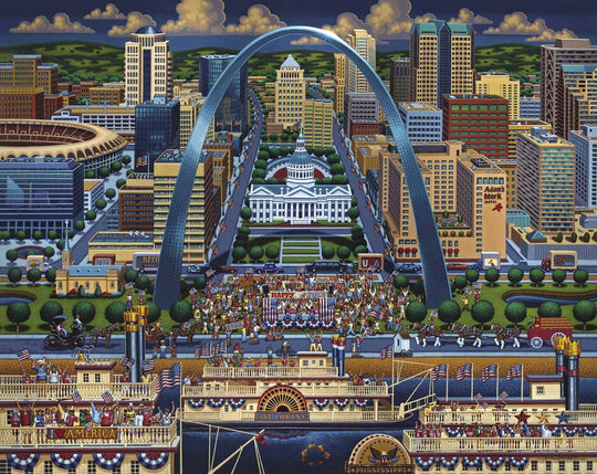 St. Louis Canvas Gallery Wrap