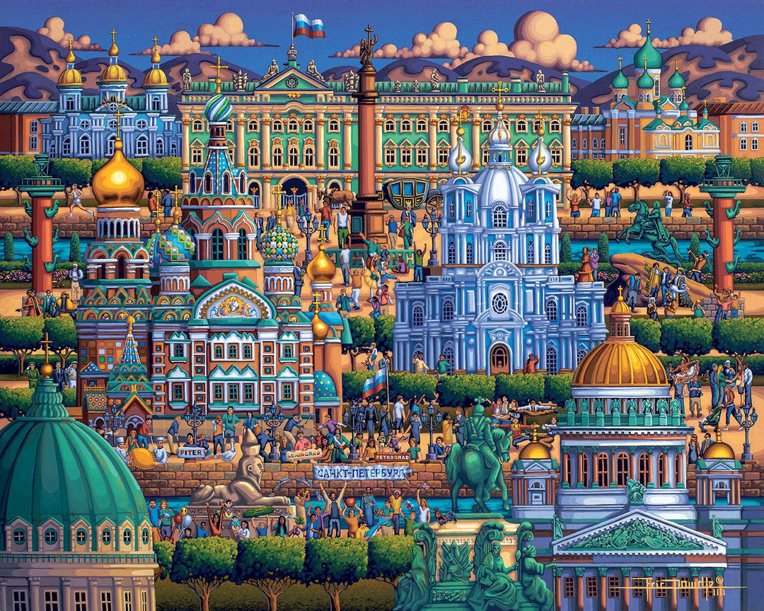 St. Petersburg Canvas Gallery Wrap