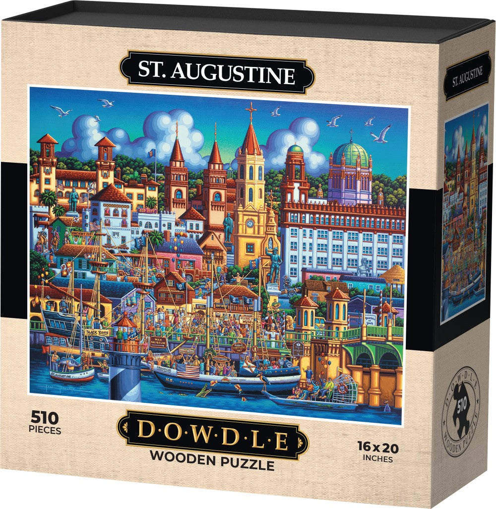 St. Augustine - Wooden Puzzle