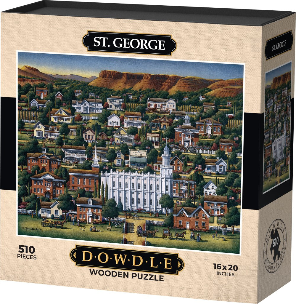 St. George - Wooden Puzzle